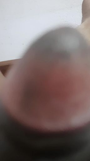 A Guy Is Exploring His Own Fantasies in His Bedroom.