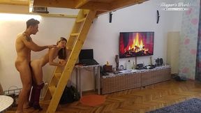 behind the scenes of petite gina gerson fuck at home with mugur