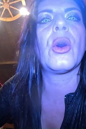 Obey My Tits - Vampire Gooning JOI with Leather &amp; Sparkling Claws