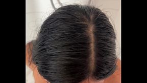 ducha caliente con la puta de mi vecina Venezolana