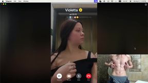 Webcam Model Makes Him Cums Twice via Private Call!