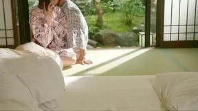 Big-Busted Japanese Beauty Takes Cock Down Her Throat