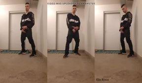 Jerking off in apartment building corridor TRAILER