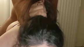 Hotwife Cuckold Compilation - 6 Bulls Share Me While Hubby Strokes