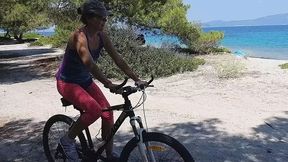 fucking my bike on a public road #almost caught