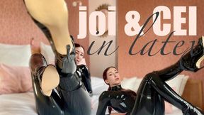 JOI + CEI IN BLACK LATEX NL