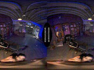 BRAZZERS - Katrina Jade Straddles Your Bike And Then Your Dong In A Wild, Moist Garage Bang Session