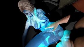 Cortana Can't Get Enough of My Cock - Uncensored 3D Hentai SFM Fuck Fest