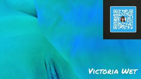 victoria wet - masturbation in the solarium