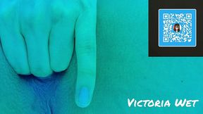 victoria wet - masturbation in the solarium