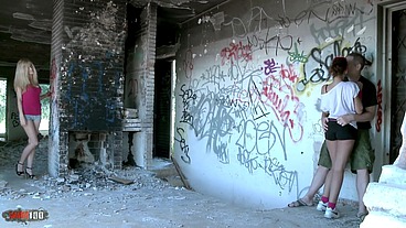 Blonde Takes It Where She Can Get It