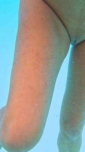 344 MILF Underwater Anal Creampie Prolapse