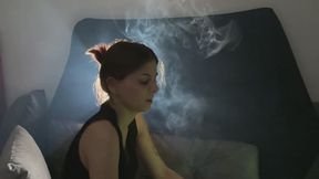 LOVE - DARK SIDE NOSE EXHALES SMOKE