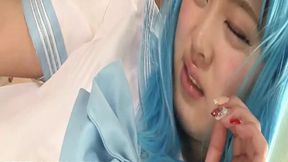 Blowjob queen Maki Horiguchi goes wild on Japanese cock&#x1F32D; in raunchy hardcore XXX!