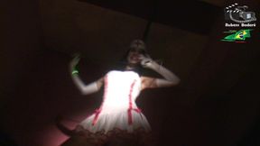 ultima apresentacao em uma boate da atriz monica mattos, antes de encerrar sua carreira. rubens badaro