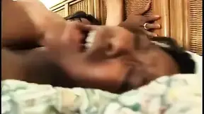 White stud gives a satisfying BJ to her snug black hole owner.