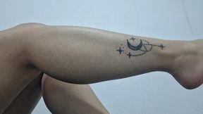 - The perfect combination: soft feet and art on my skin