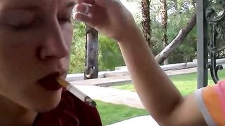RYAN CONNORS GETS BLOWN AWAY BY PATRICK KENNEDY  OUTDOOR ASS FKING LIKE YOUVE NEVER SEEN!