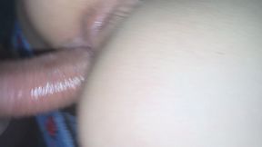 He Fuck And Cum Inside My Tight 18 Pussy - Big Cock Stretch Me Well ( Add Me Free Nudes )
