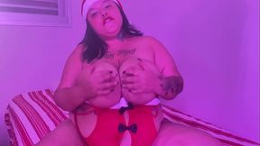 Mam&atilde_e noel ganhou dois consolos do Papai noel e fez uma DP at&eacute_ gozar - Mary Jhuana