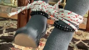 Tied ankle challenge