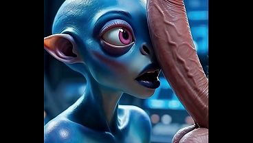 Unbelievable AI fantasy creatures - Suck, fuck &amp_ cum compilation