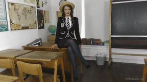 Morgan; Stroke Your Cock For The Uniform Slut (4K)