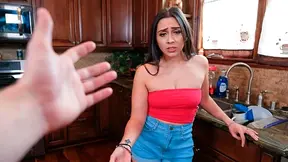 Shy stepson needed dating confidence so his MILF stepmom rode his dick hard