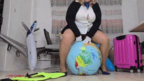 Mila - Stewardess - Prepare for take-off