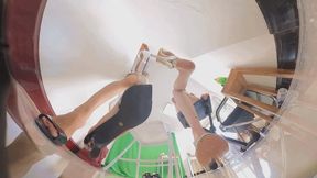 6K ANNA XINGGAN POV trampling dangling 360VR