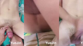 Yue_Jin's B-Day: Hardcore Banging from a Chinese Jock