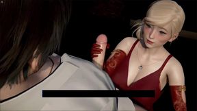 Japanese Stepmom Sucking Stepson Big Cock In Her Office Room