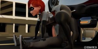 The Incredible Naughty Adventures of Helen Parr- Elasti Girl Save The Day - Part 5
