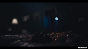 Home Intruders Get Caught - Cute 18 year Old Shelena Deep Fucked by Monster Hentai Cock
