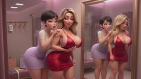 Stepmother s Secret Cravings Ignite Our Wild Passionate Lesbian Romance Forever AI generated