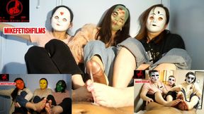MASSAGE PARLOR BEST TRIPLE FOOTJOB EXPLOSIONS