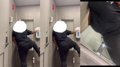 STOP Is That You Knocking?…I'm TRYING To Put A Hole In My Leggings!