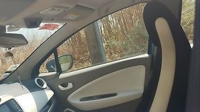 Hot guy goes to urinate on the dirt road