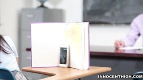 ”Ultra sexual Jasmine Summers makes from her prof a sex toy”