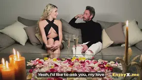 Tory's beau pleases her with a bj and feets before he fucks her hardcore.