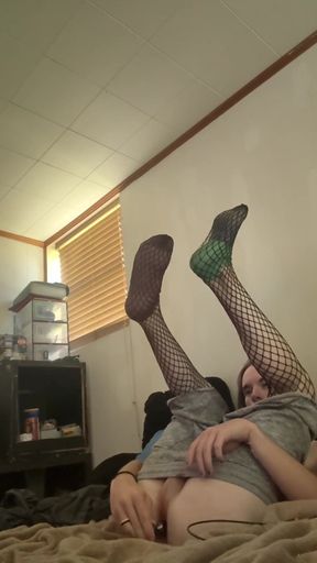 Trans Pet Decides to Explore Herself While Her Owner is Away!   Clip 1