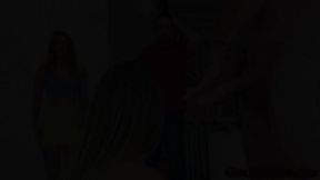 Cock sucking 19yo facial