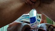Straight Male Ass Stretching And Bottle knotting