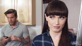 TS enjoying everything that can fit her booty - Natalie Mars