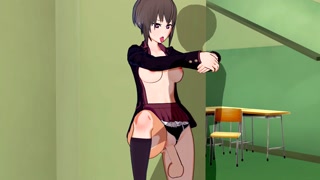 Girls und Panzer - Maho Nishizumi 3D Hentai