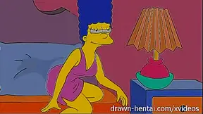 Lois and Marge Heat Up Bed With Steamy Lesbian Desire in Animated Lust