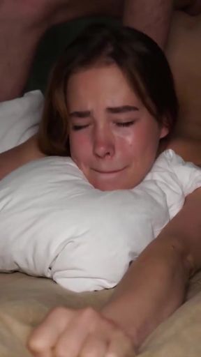 Must-share moment from "Redhead Teen Fucked By Two Guys"