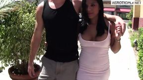 Emy Reyes cheats on boyfriend with big cock at gloryhole