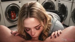 it was a fucking awesome trip to the laundromat, the skinny cutie gave herself to me right there[ai]