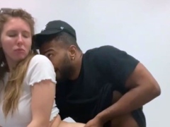 Lena Paul BBC Blowjob Standing Sex